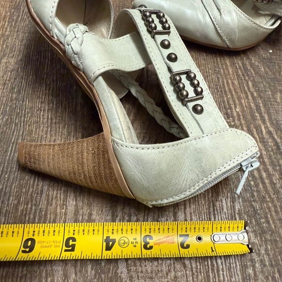 Spiral 8.5 EUC/Newer condition western vibe Seafoam light green Heels (39 EUR) - Picture 6 of 15